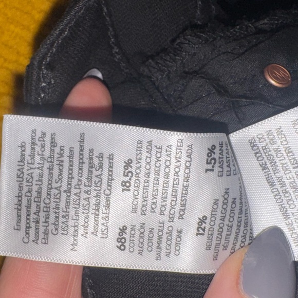 MOTHER Tomcat High Rise Ankle Straight Jeans in Lasting Impression, size 25, NWT - Picture 12 of 14